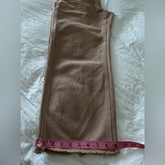 Tna | Women’s SZ 6 | Cargo Pant Organic Cotton Twill | Cropped Raw Hem High Rise - Picture 9 of 11